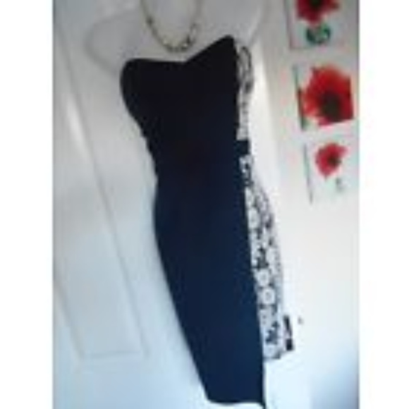 Dress from London Size 10 USA Navy and White - Picture 1 of 1
